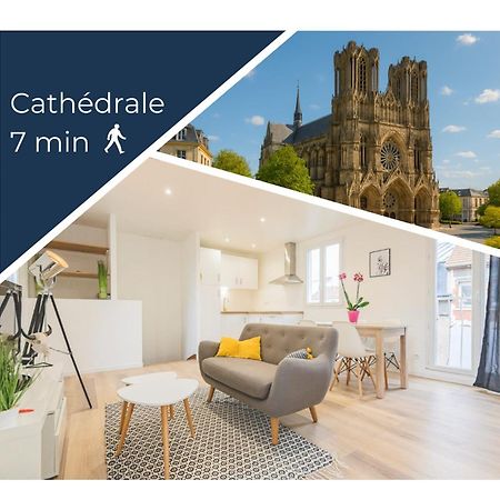 Appartement Lumineux Proche Cathedrale Reims Eksteriør billede